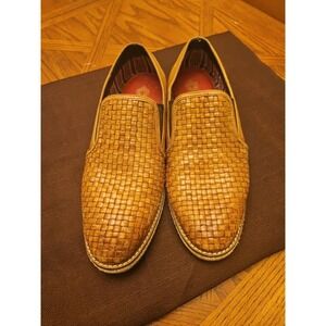 Base London Brown Leather‎ Loafers sz 8 (41 EUR)